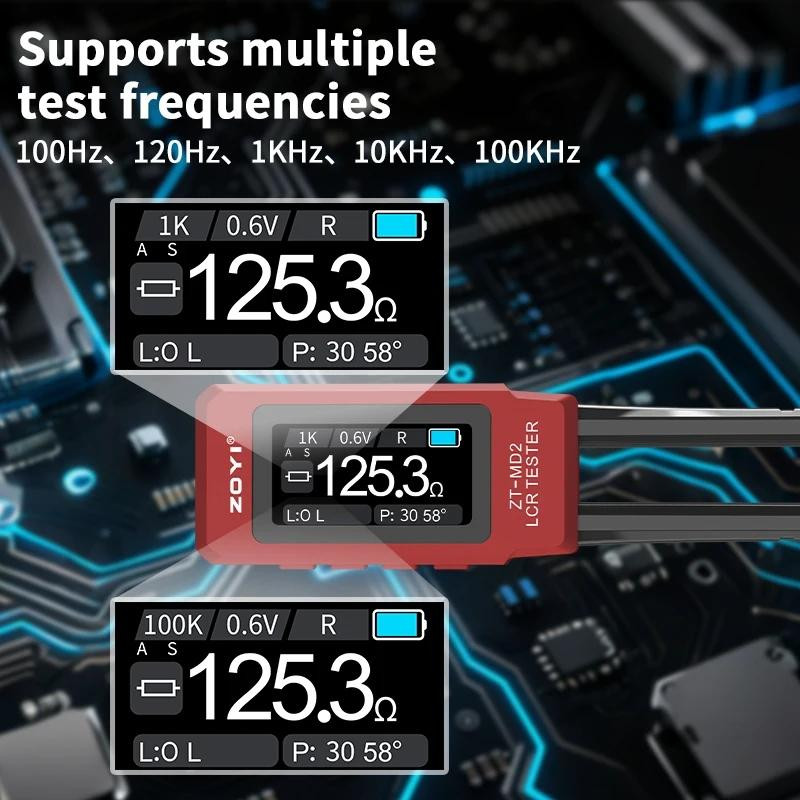 ال سی آر متر زویی مدل ZT-MD2