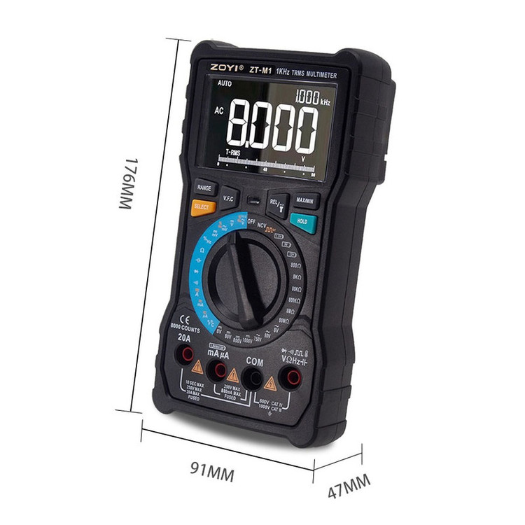 مولتی متر زویی مدل ZT-M1