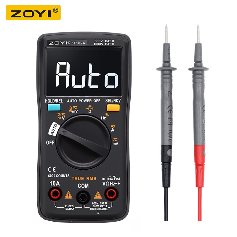 مولتی متر دیجیتال زویی مدل ZT102A