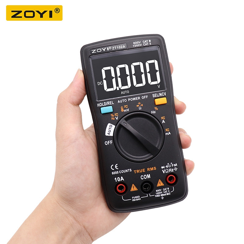 مولتی متر دیجیتال زویی مدل ZT102A