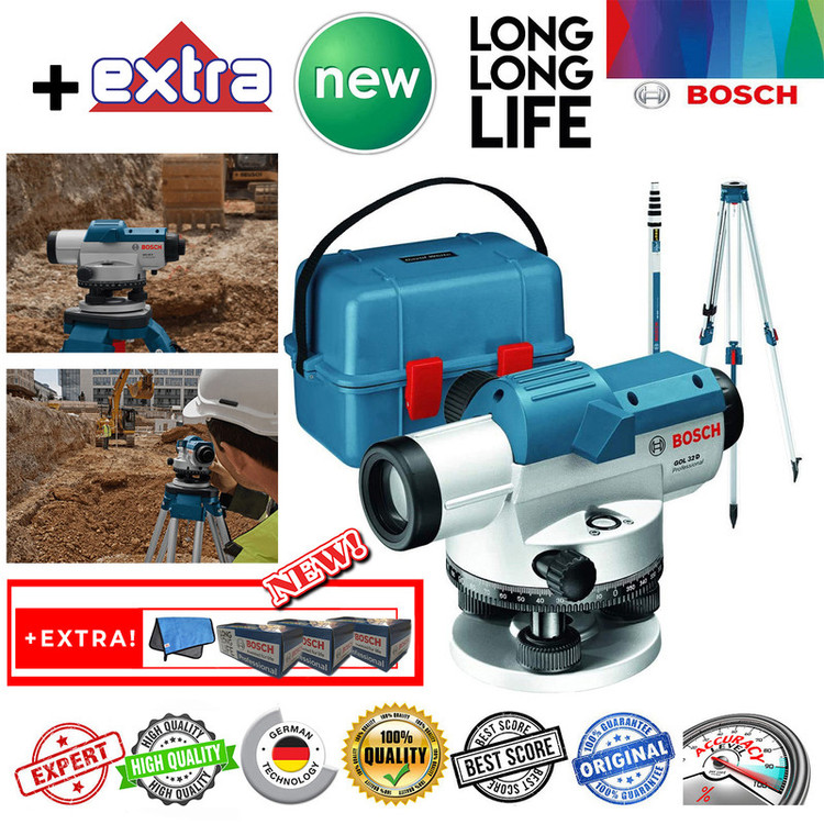 دوربین نقشه برداری بوش مدل GOL32 BT160 GR500