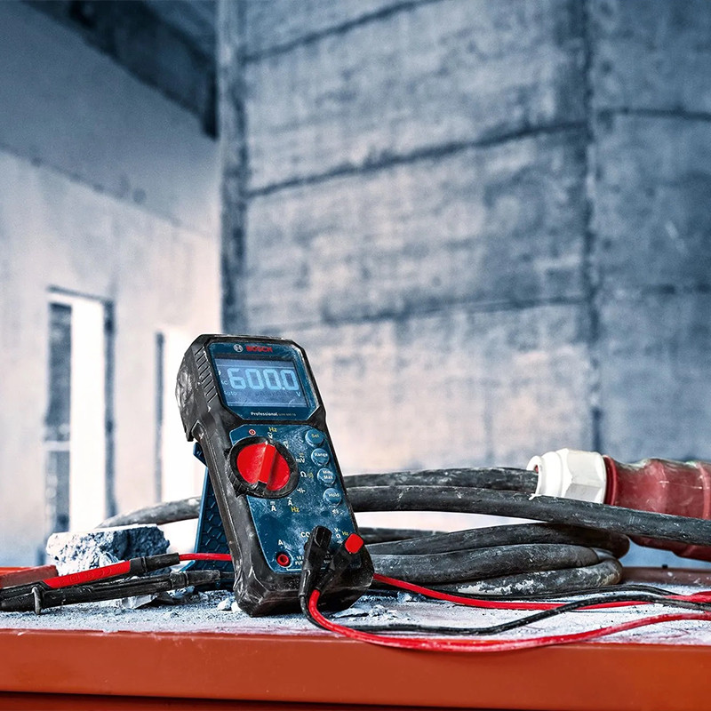 مولتی متر دیجیتال 600 ولت بوش مدل فوق حرفه ای کد CAT lll 600V Extra