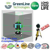 تراز لیزری مدل نور سبز 16 لاین کد 360-3 BOX