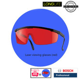 متر لیزری بوش مدل فوق حرفه ای دوربین دار GLM 100-25 C professional + BT150 + Red Glass Laser برد 100 متر
