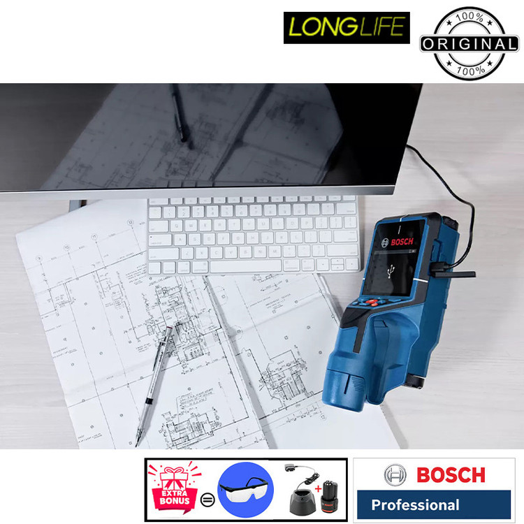 ردیاب بوش مدل فوق حرفه ای کد EXTRA D-TECT 200 C L-BOX