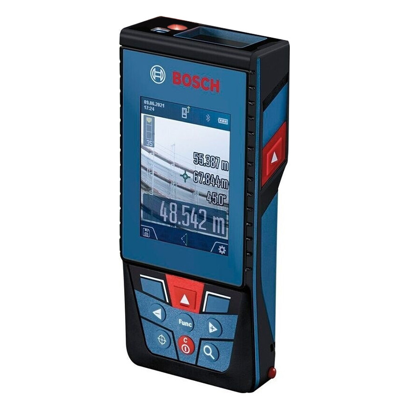 متر لیزری بوش مدل دوربین دار GLM 100-25 C Professional Extra Glass Red Laser برد
