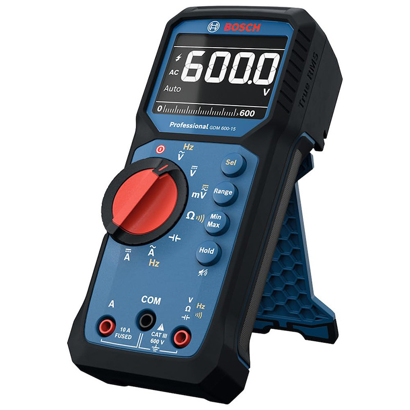 مولتی متر دیجیتال 600 ولت بوش مدل فوق حرفه ای کد GDM 600-15 True Rms