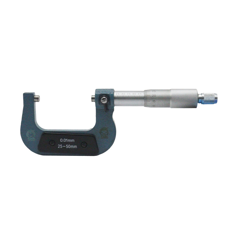 میکرومتر خارج سنج مدل آیس راک کد YP-25-50MM/0.01 گستره 25-50 میلی متر