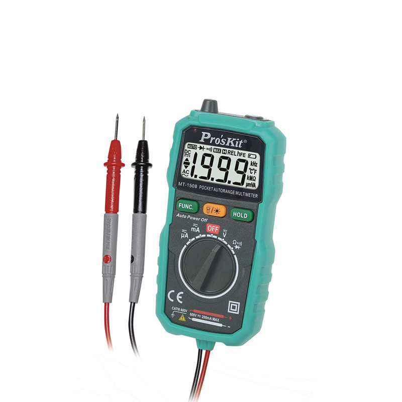مولتی متر دیجیتال پروسکیت مدل MT-1508