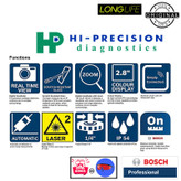 متر لیزری بوش مدل GLM 150-27 C Professional برد 150 متر به همراه سه پایه
