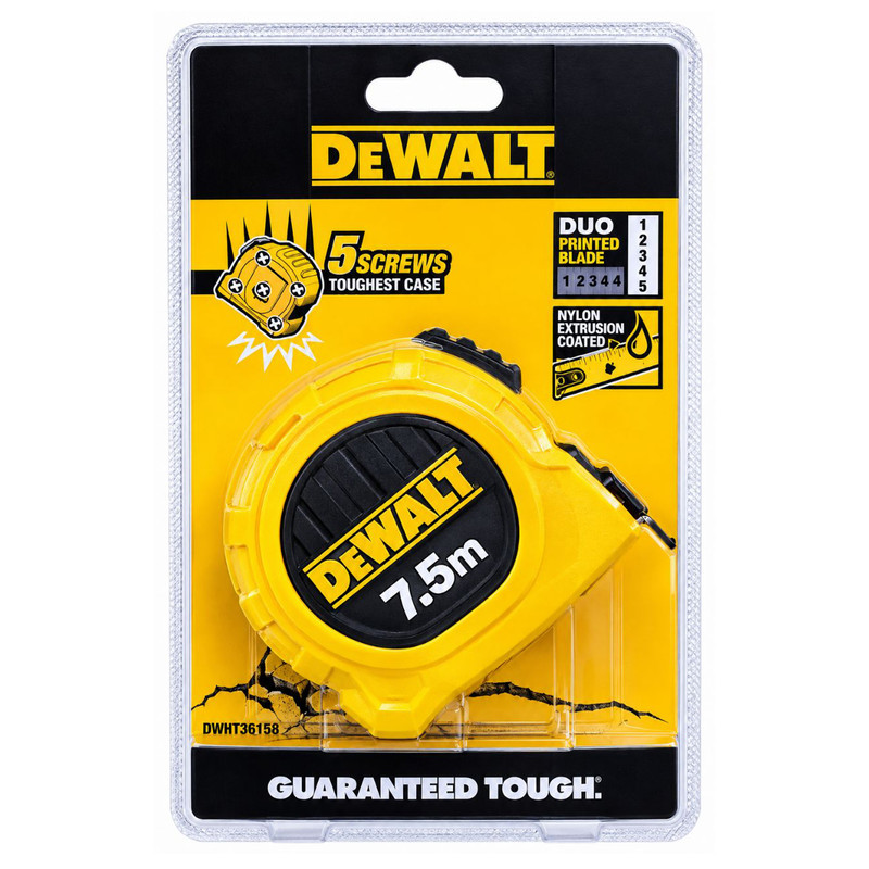 متر 7.5 متری دیوالت مدل حرفه ای کد DWHT- 36158