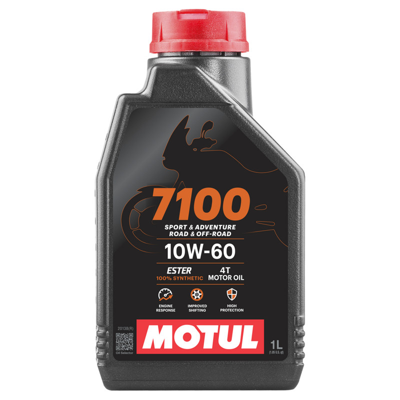 روغن موتور سیکلت تمام سنتتیک موتول مدل SP 10W-60 حجم 1 لیتر