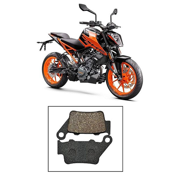 لنت ترمز عقب موتور سیکلت مدل KTM Duke-200 مناسب برای کی تی ام دوک