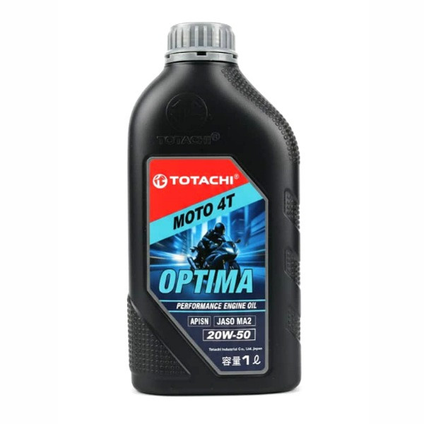 روغن موتور سیکلت تمام سنتتیک توتاچی مدل SN 20W-50 حجم 1 لیتر