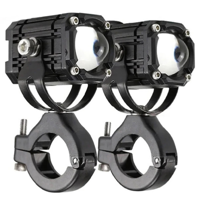 پروژکتور موتور سیکلت و خودرو مدل G53LENS بسته دو عددی