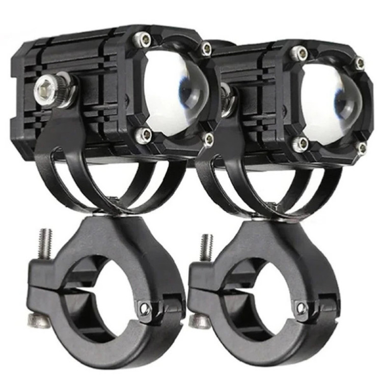 پروژکتور موتور سیکلت و خودرو مدل G53LENS بسته دو عددی