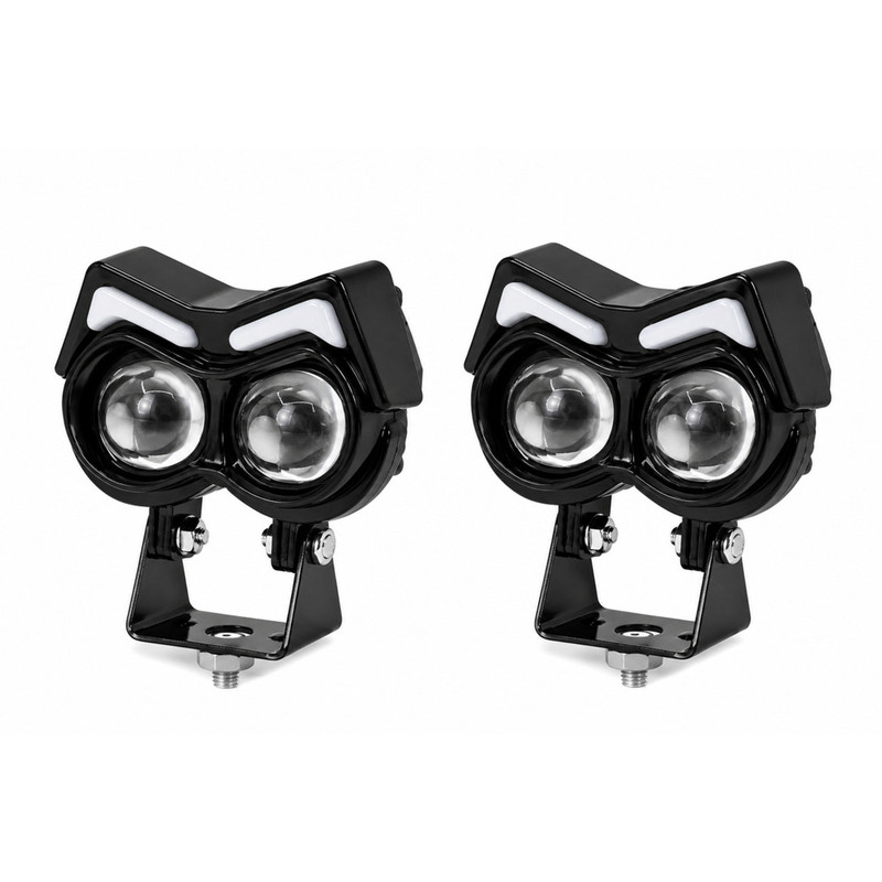پروژکتور موتور سیکلت مدل Owl Daylight بسته 2 عددی