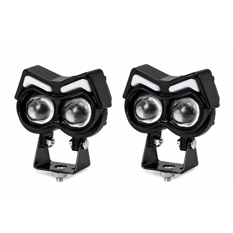 پروژکتور موتور سیکلت مدل Owl Daylight بسته 2 عددی
