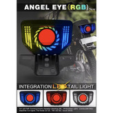 چراغ خطر موتورسیکلت مدل ANGEL EYE RGB