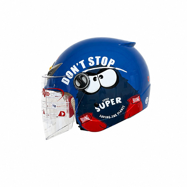 کلاه کاسکت ردلاین مدل BRIGHT BLUE / Boxer SIZE YM 908