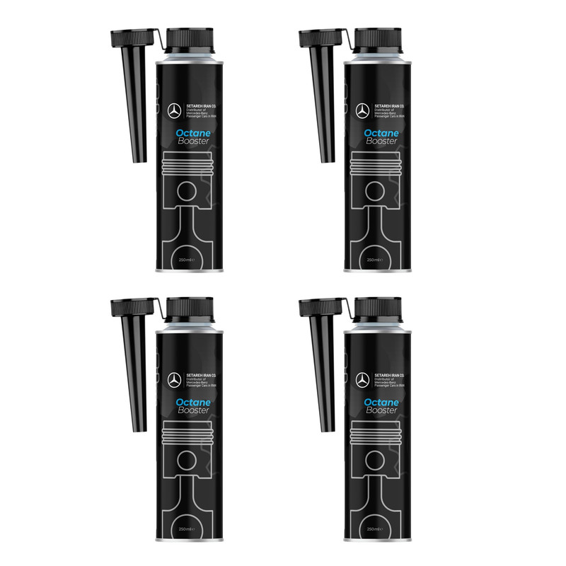 مکمل سوخت خودروهای بنزینی مرسدس بنز مدل MB-OC100BV 4X حجم 250 میلی لیتر بسته 4 عددی