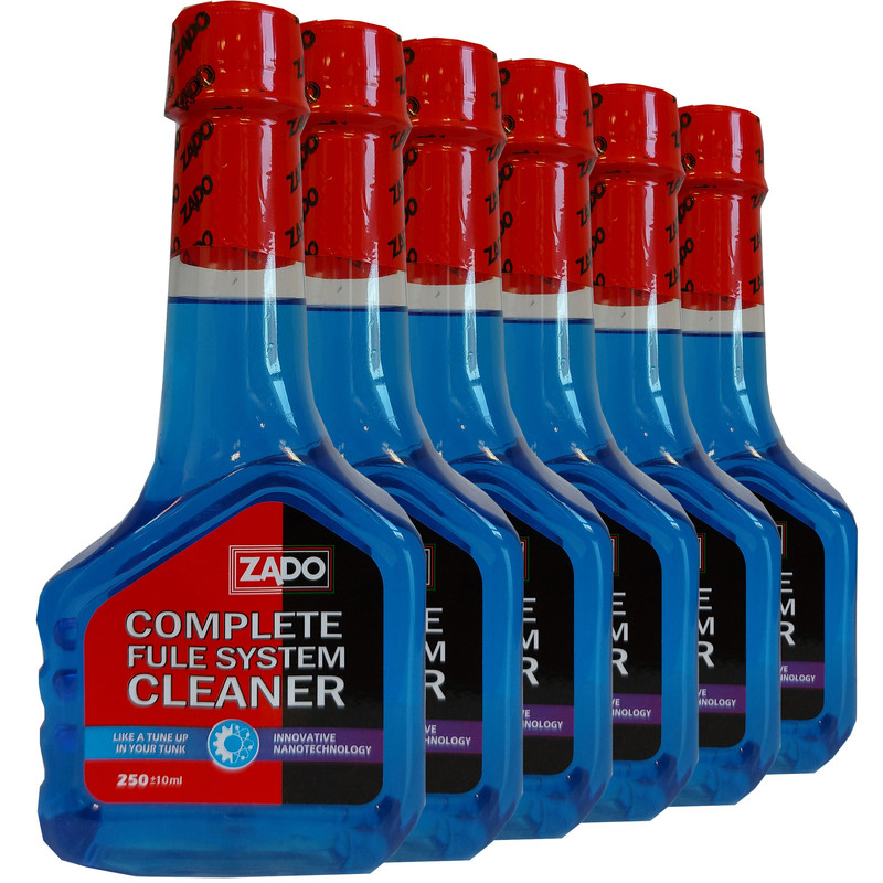 پاک کننده انژکتور خودرو زادو مدل Cleaner  حجم 250 میلی لیتر بسته 6 عددی