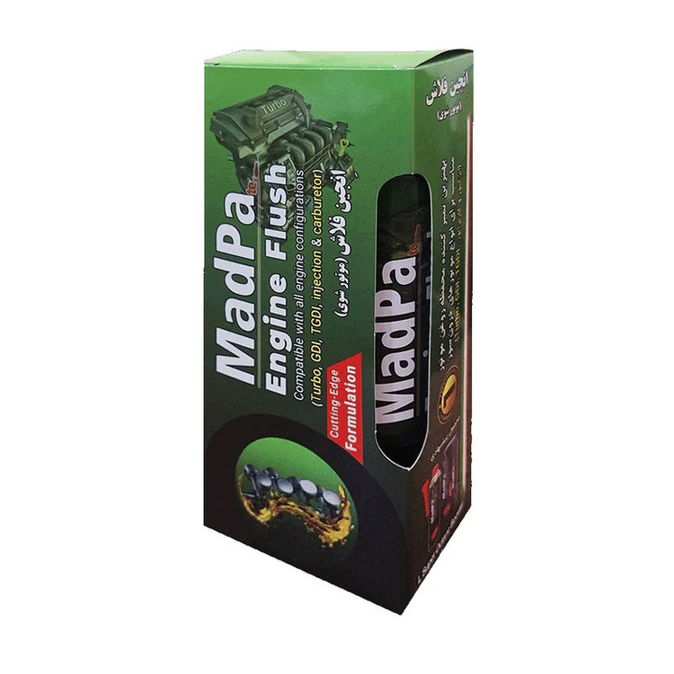 مکمل موتور شوی خودرو مدپاتکس مدل Engine Flush حجم 480 میلی لیتر