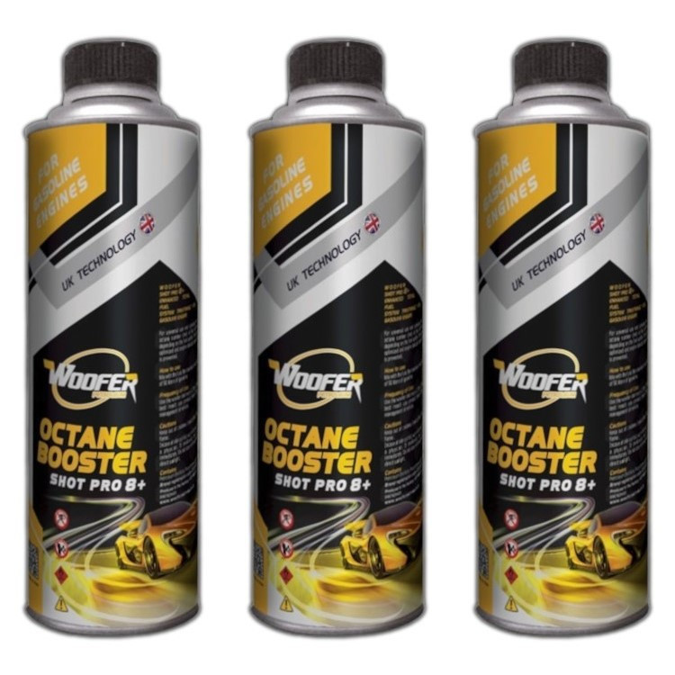 اکتان بوستر ووفر مدل Shot Pro 8 حجم 500 میلی لیتر بسته 3 عددی
