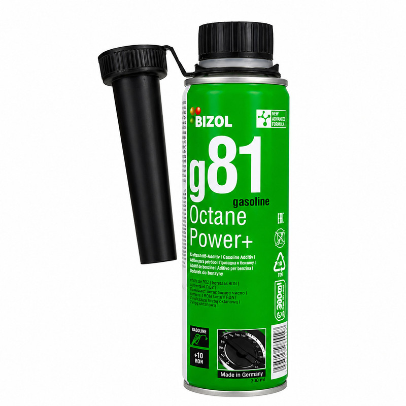 اکتان خودرو بنزینی بیزول مدل g81 حجم 300 میلی‌لیتر