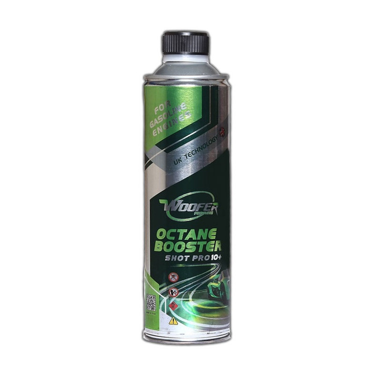 اکتان بوستر و تمیز کننده سیستمسوخت و کاتالیزورشوی ووفر مدل Shot Pro 10 حجم 500 میلی لیتر بسته 10 عددی