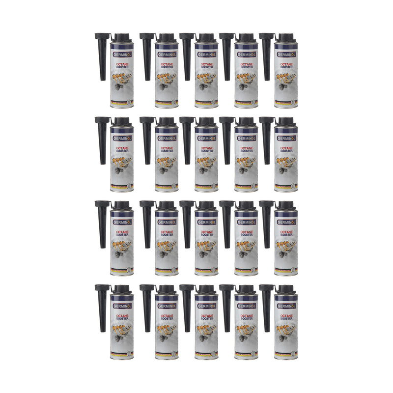 مکمل سوخت خودرو جرمینول کد 001 حجم 250 میلی لیتر بسته 20 عددی
