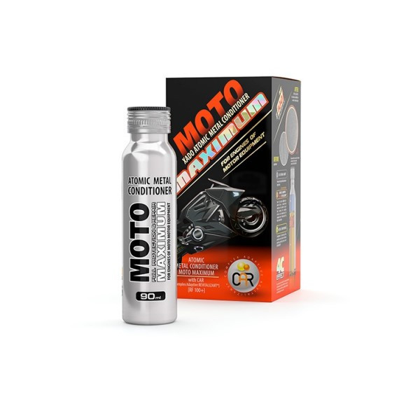 مکمل روغن موتور خودرو اکسادو مدل Moto Maximum Atomic حجم 90 میلی لیتر