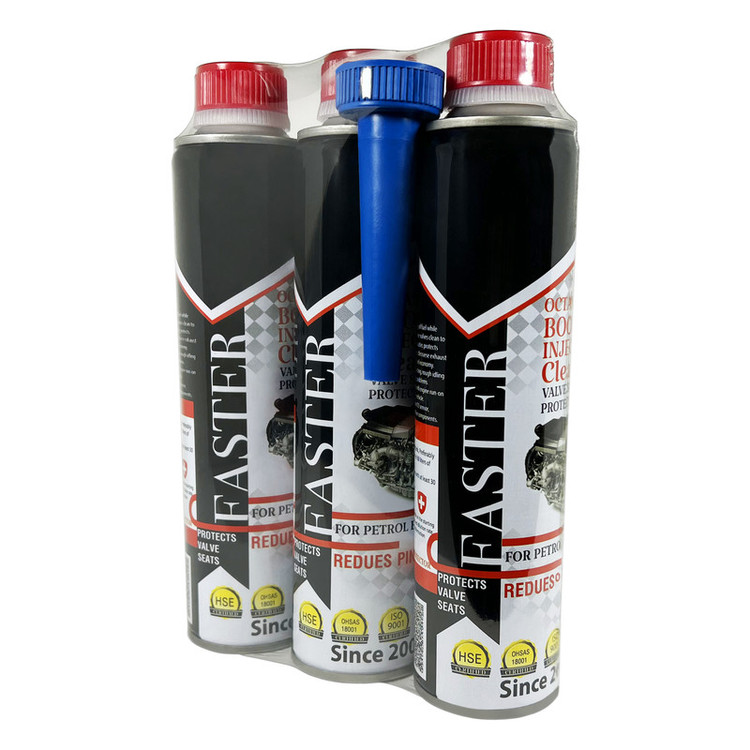 مکمل سوخت و اُکتان فستر مدل F-1019 حجم 400 میلی لیتر بسته 3 عددی