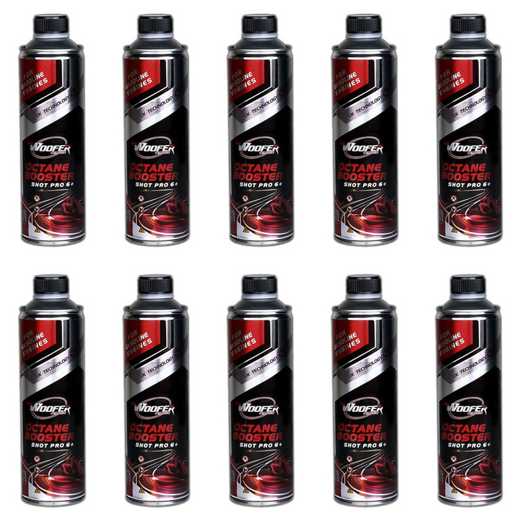 اکتان بوستر ووفر مدل Shot Pro 6 حجم 500 میلی لیتر بسته 10 عددی