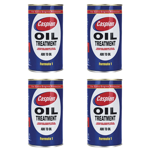 مکمل روغن موتور خودرو کاسپین مدل Formula 1 حجم 300 میلی لیتر بسته 4 عددی