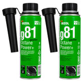 اکتان خودرو بنزینی بیزول مدل g81 حجم 300 میلیلیتر بسته 2 عددی