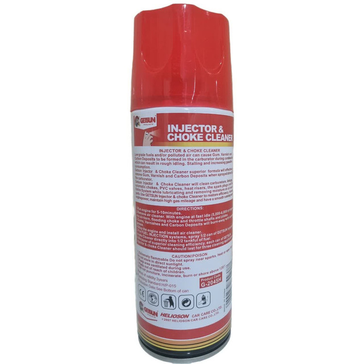 اسپری انژکتور و کاربراتور و دریچه گاز شوی خودرو گتسان مدل G2045-H حجم 450 میلی لیتر