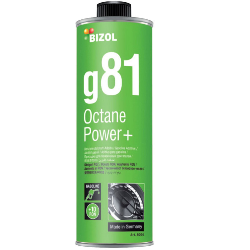 اکتان خودرو بنزینی بیزول مدل power+ g81 حجم 300 میلی لیتر