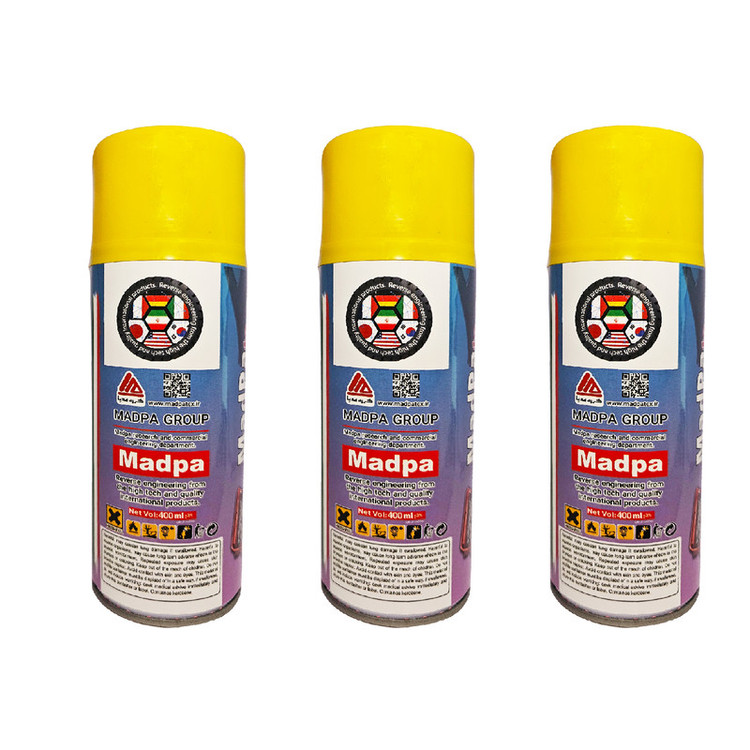اسپری تمیز کننده انژکتور و دریچه گاز گروه مدپا مدل سوپر حجم 400 میلی لیتر بسته 3 عددی