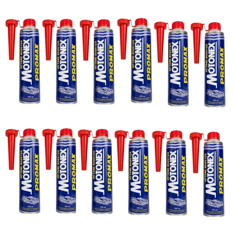 اکتان بوستر و مکمل سوخت موتونکس مدل PROMAX حجم 400 میلی لیتر بسته 12 عددی