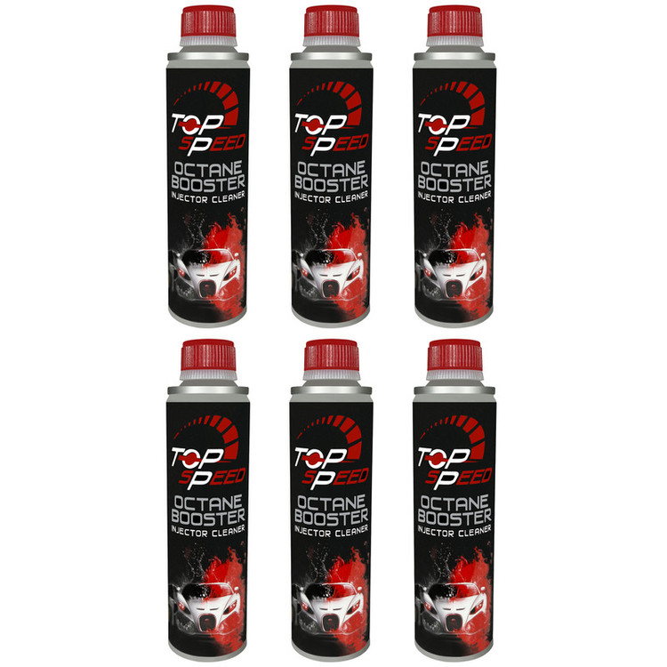 اُکتان بوستر و تمیز کننده انژکتور تاپ اِسپید کد T-20 حجم 300 میلی لیتر بسته 6 عددی