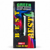 مکمل سوخت اکتان بوستر و انژکتورشوی و کاهنده مصرف سوخت خودرو بست گرین مدل Green حجم 300 میلیلیتر
