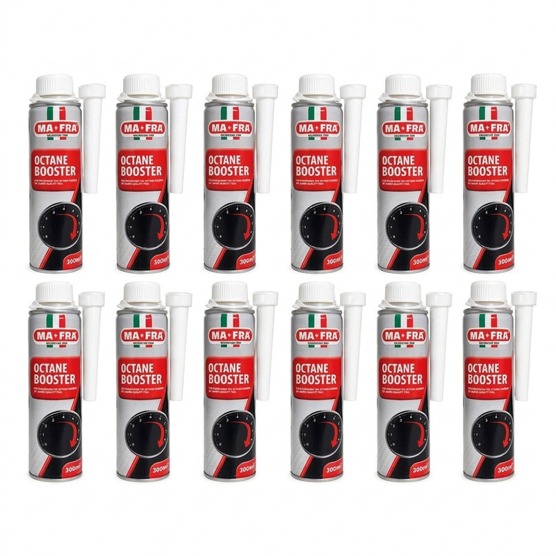اکتان بوستر خودرو  بنزینی و توربوشارژ مفرا مدل Technical Line حجم 300 میلی لیتر بسته 12 عددی
