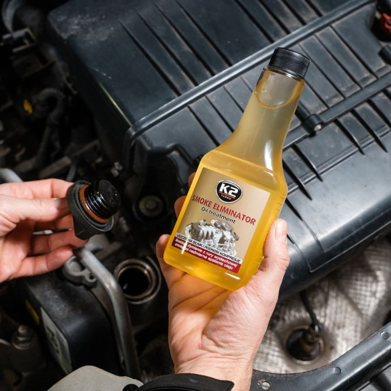 کمل کاهشدهنده دود اگزوز و بهبود عملکرد موتور کی تو مدل Smoke Eliminator ظرفیت 355 میلیلیتر