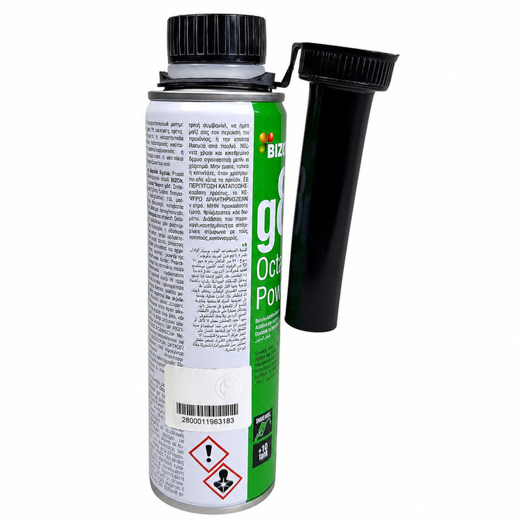 اکتان بوستر خودرو بنزینی بیزول مدل g81 حجم 300 میلیلیتر بسته 3 عددی