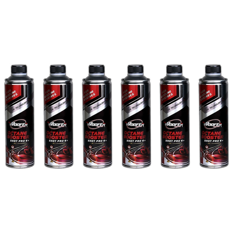 اکتان بوستر ووفر مدل Shot Pro 6 حجم 500 میلی لیتر بسته 6 عددی