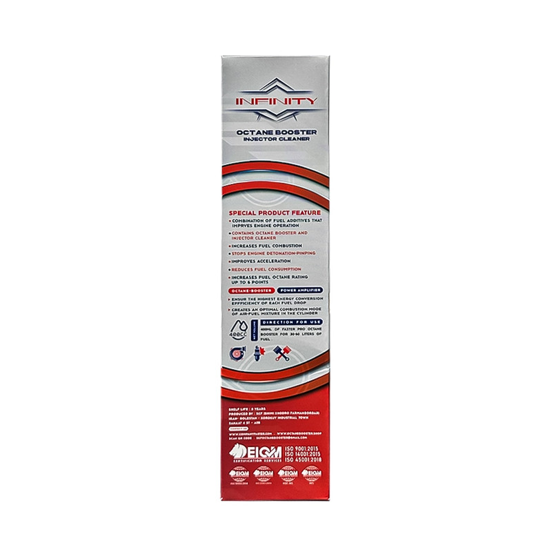 اکتان بوستر و مکمل سوخت خودرو بنزینی ایکس درایو مدل INFINITY حجم 400 میلی لیتر بسته 3 عددی