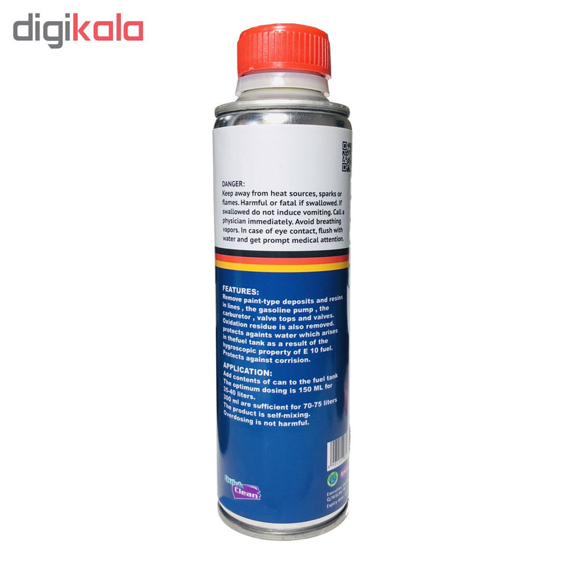 مکمل سوخت خودرو کوئیک کلین مدل 6901106752302 حجم 300 میلی لیتر