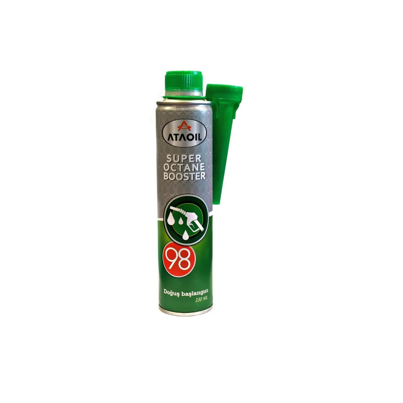 مکمل سوخت خودرو بنزینی آتا اویل مدل 98 سوپر متال حجم 330 میلی لیتر بسته 4 عددی