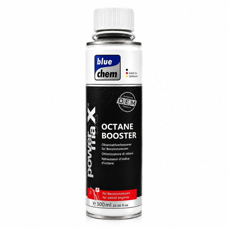مکمل سوخت خودرو  بنزینی بلوکم مدل Octane Booster حجم ۳۰۰ میلی لیتر